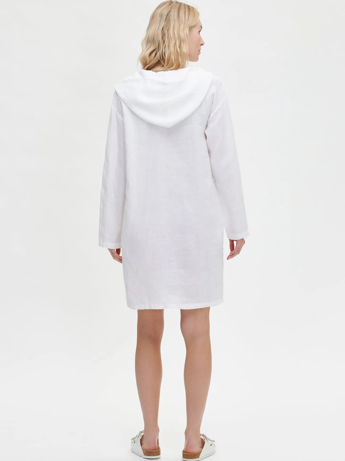 SARASTUS hupparimekko - valkoinen