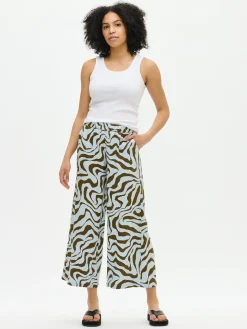 SAVANNA housut - vaaleansininen