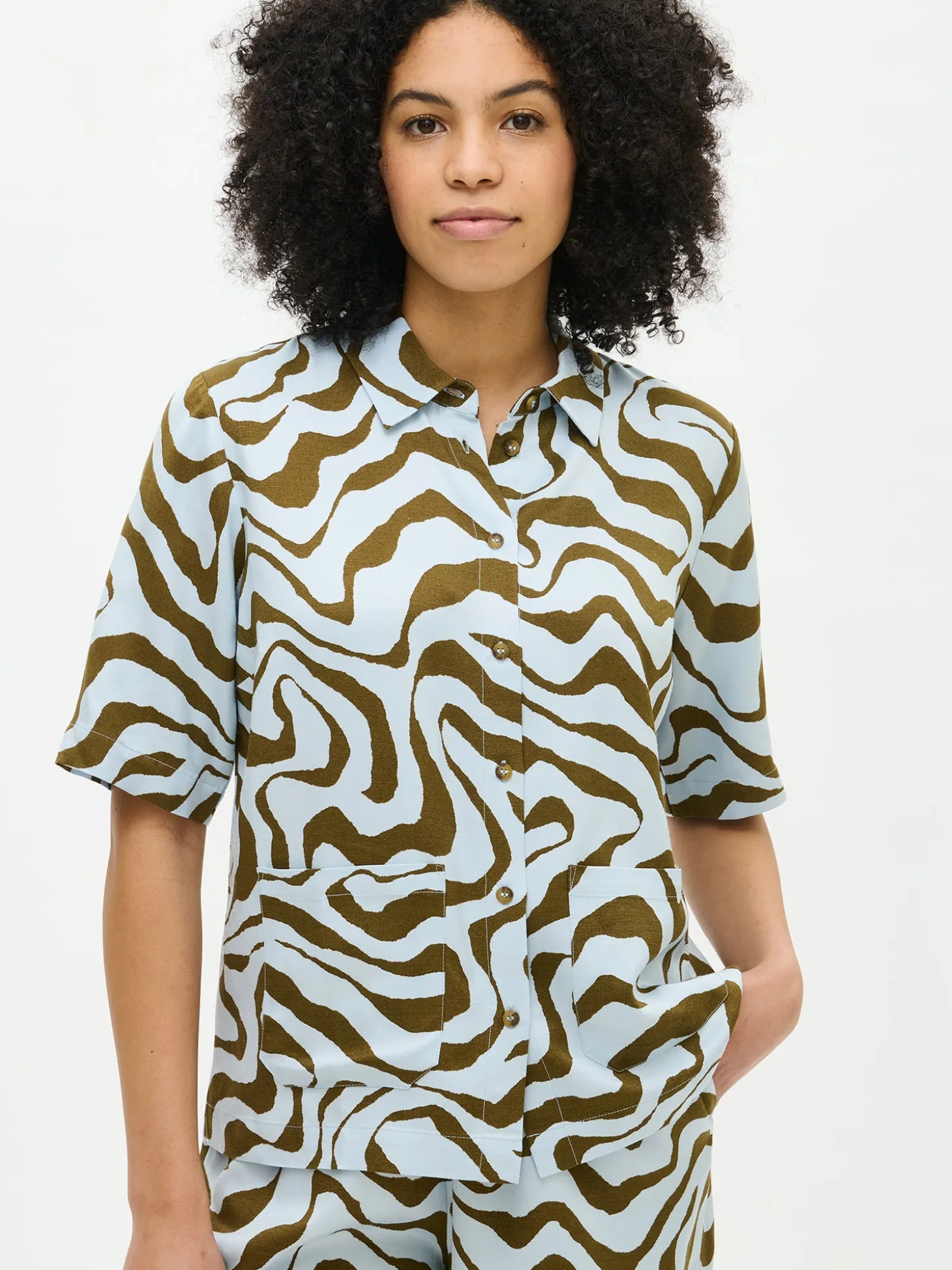 SAVANNA paitapusero - vaaleansininen