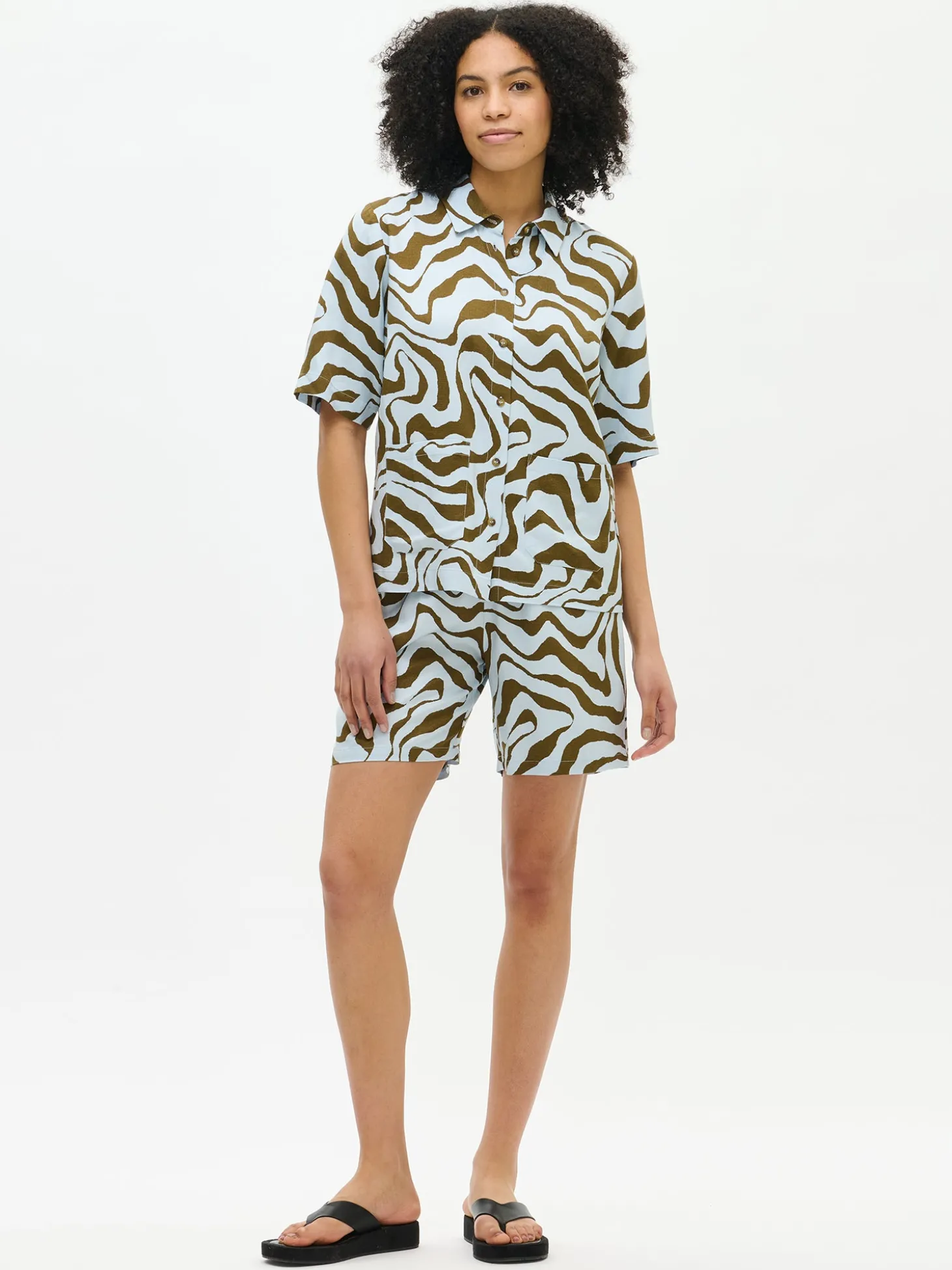 SAVANNA paitapusero - vaaleansininen