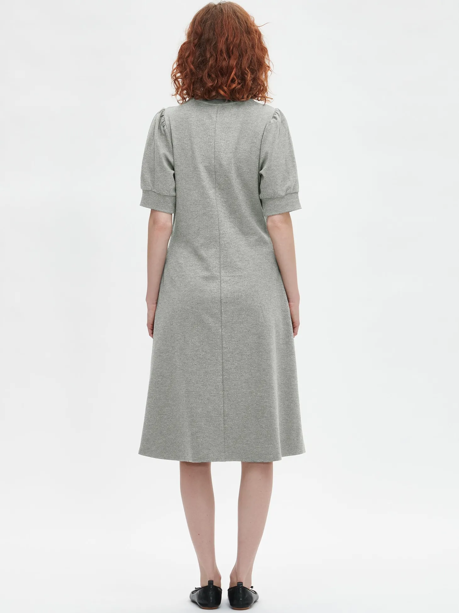 SÖDE mekko - meleerattu harmaa