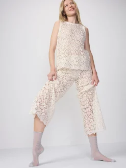 SHIMMER nilkkasukat - hopea