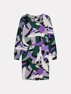 SIIMES lyhyt trikoomekko - monivärinen