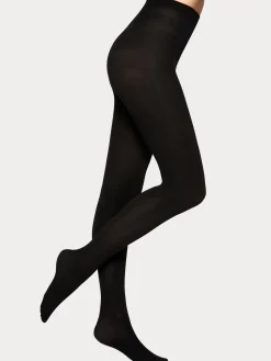 SILKY COTTON sukkahousut - musta