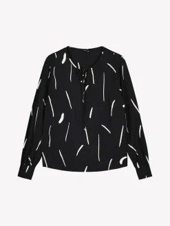 SIVELLIN pusero - mustavalkoinen