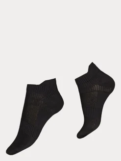 SPORT SNEAKER sukat, 2 paria - musta/valkoinen