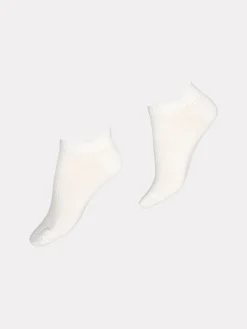 SPORT SNEAKER sukat, 2 paria - vaaleanpunainen-valkoinen