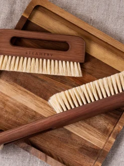 STEAMERY vegaaninen vaateharja - ruskea