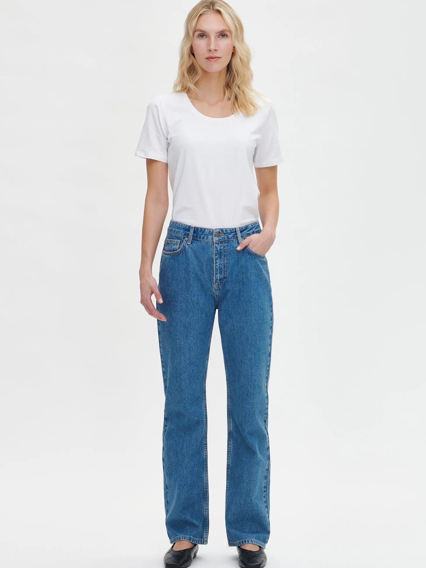 SUORA farkut - vaaleansininen