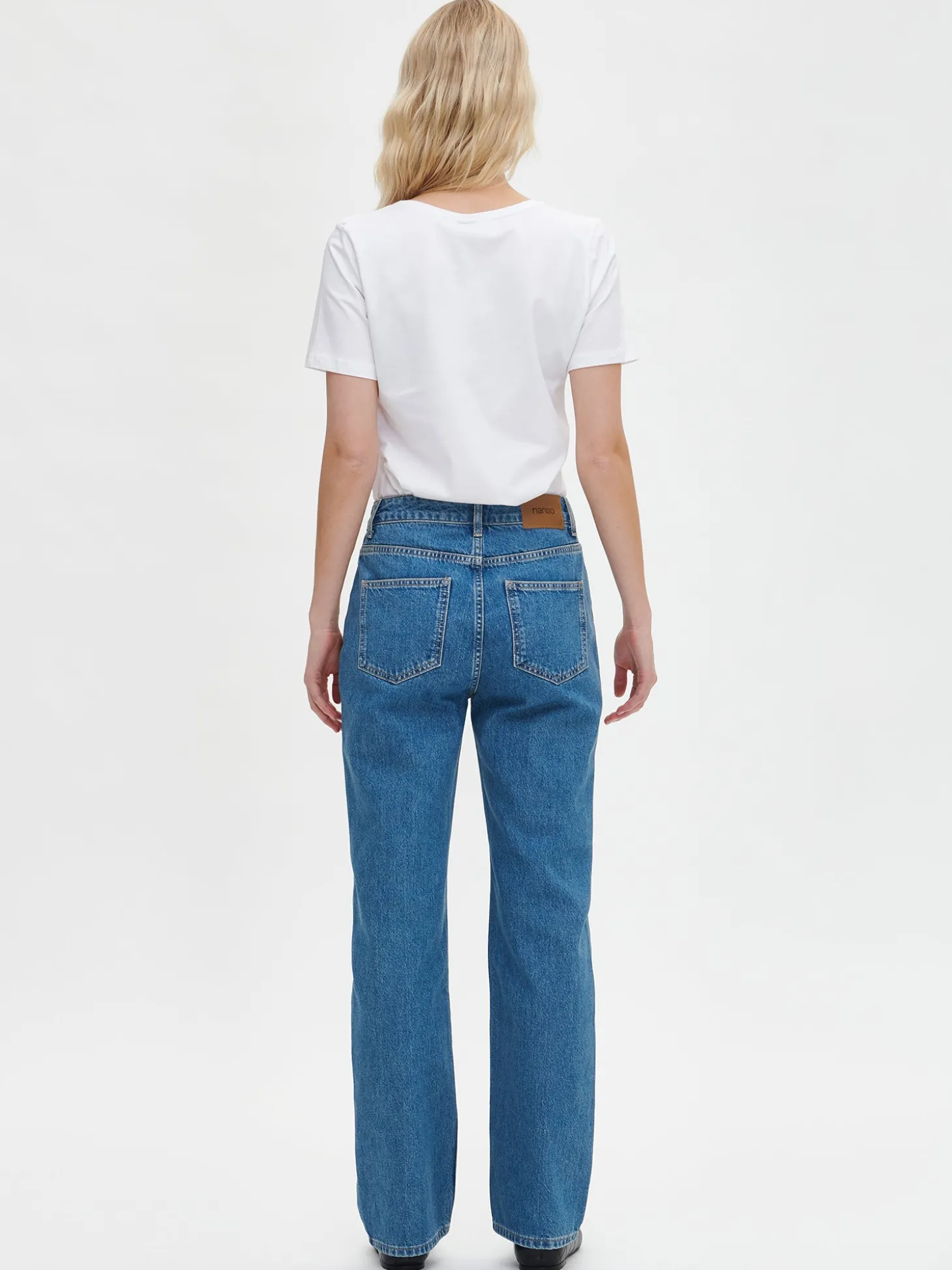 SUORA farkut - vaaleansininen