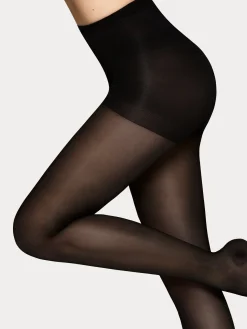 SUPPORT 40 den tukisukkahousut - musta