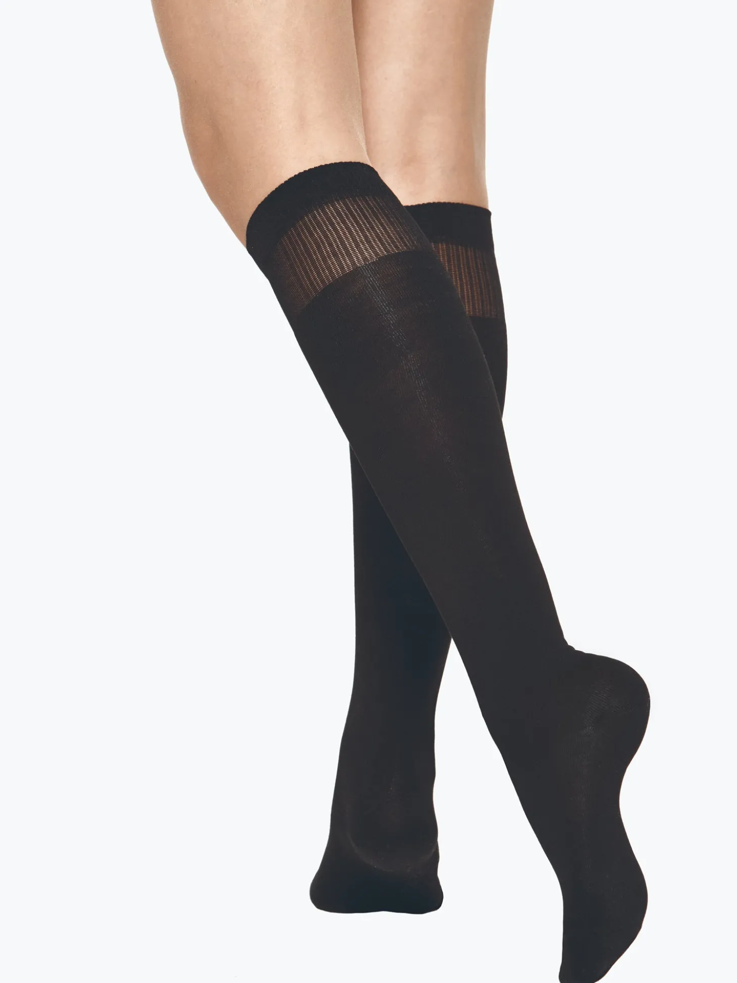 SUPPORT TRAVEL polvisukat - musta