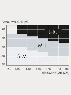THERMO leggingsit - musta