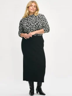 TRIINE pusero - mustavalkoinen