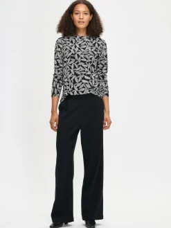 TRIINE pusero - mustavalkoinen