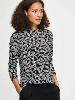 TRIINE pusero - mustavalkoinen