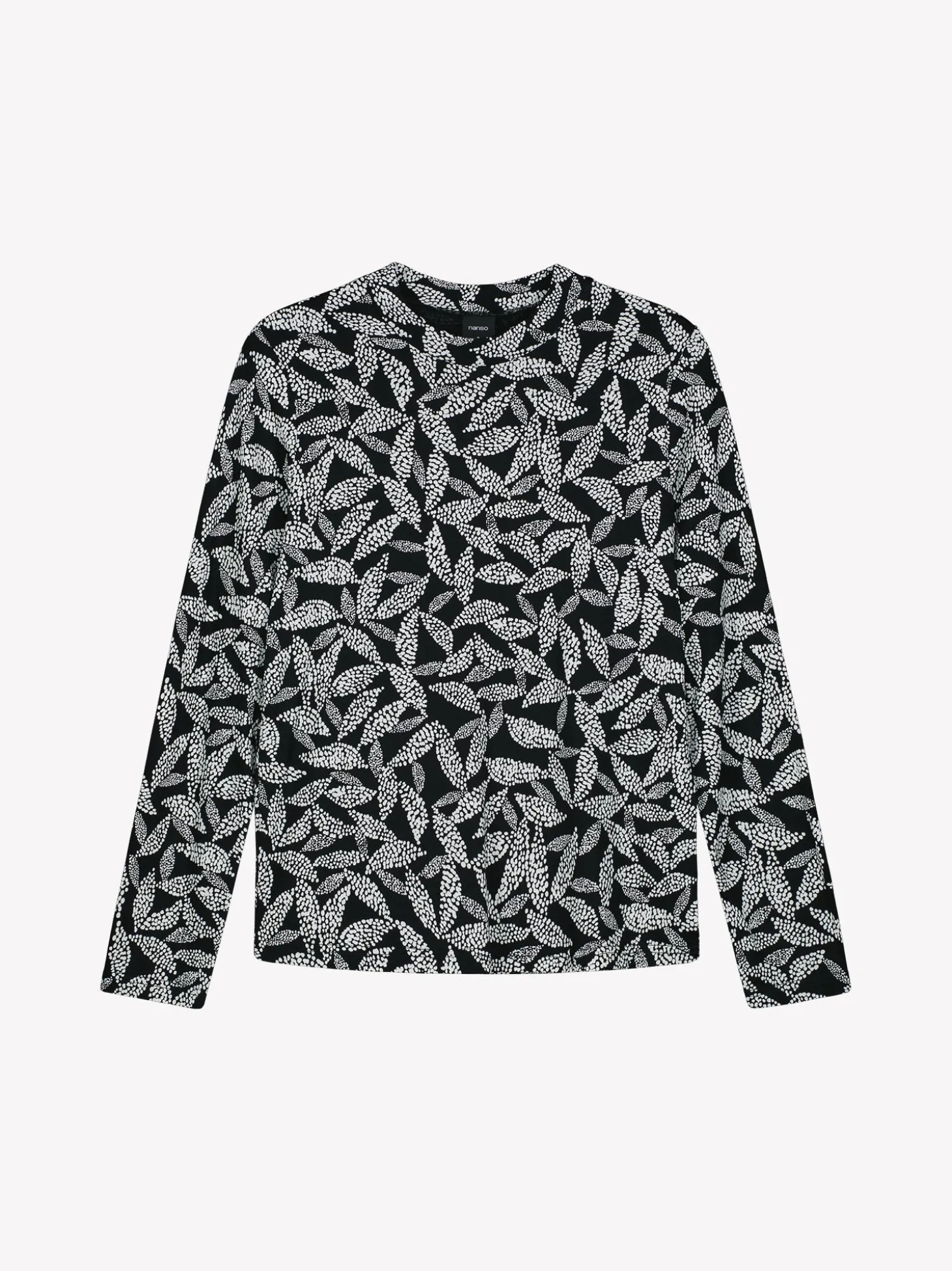 TRIINE pusero - mustavalkoinen