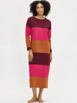 TRIO pitkä yöpaita - punainen