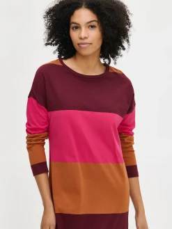 TRIO pitkä yöpaita - punainen