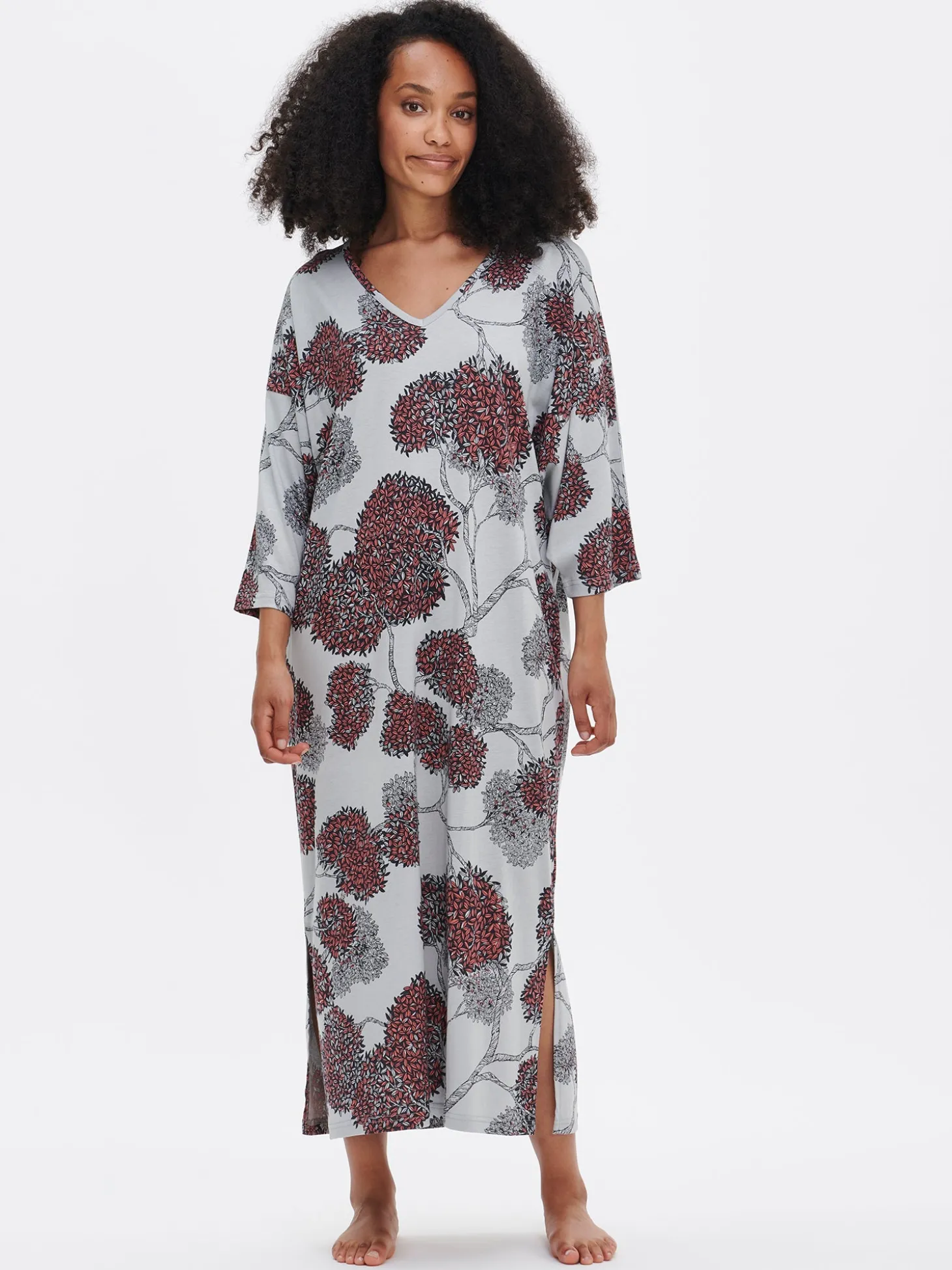 TUOMI kaftaani - harmaa