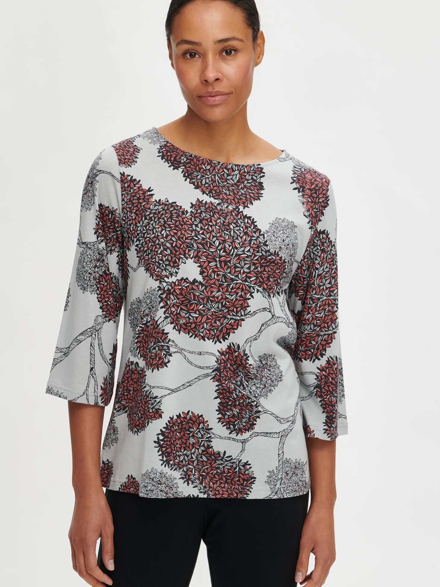 TUOMI pyjama - harmaa