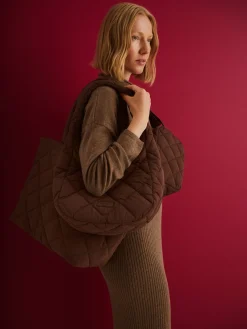 VANU olkalaukku - tummanruskea