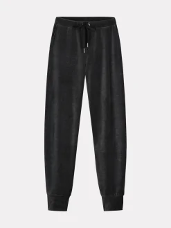 VELUURI housut - meleerattu harmaa