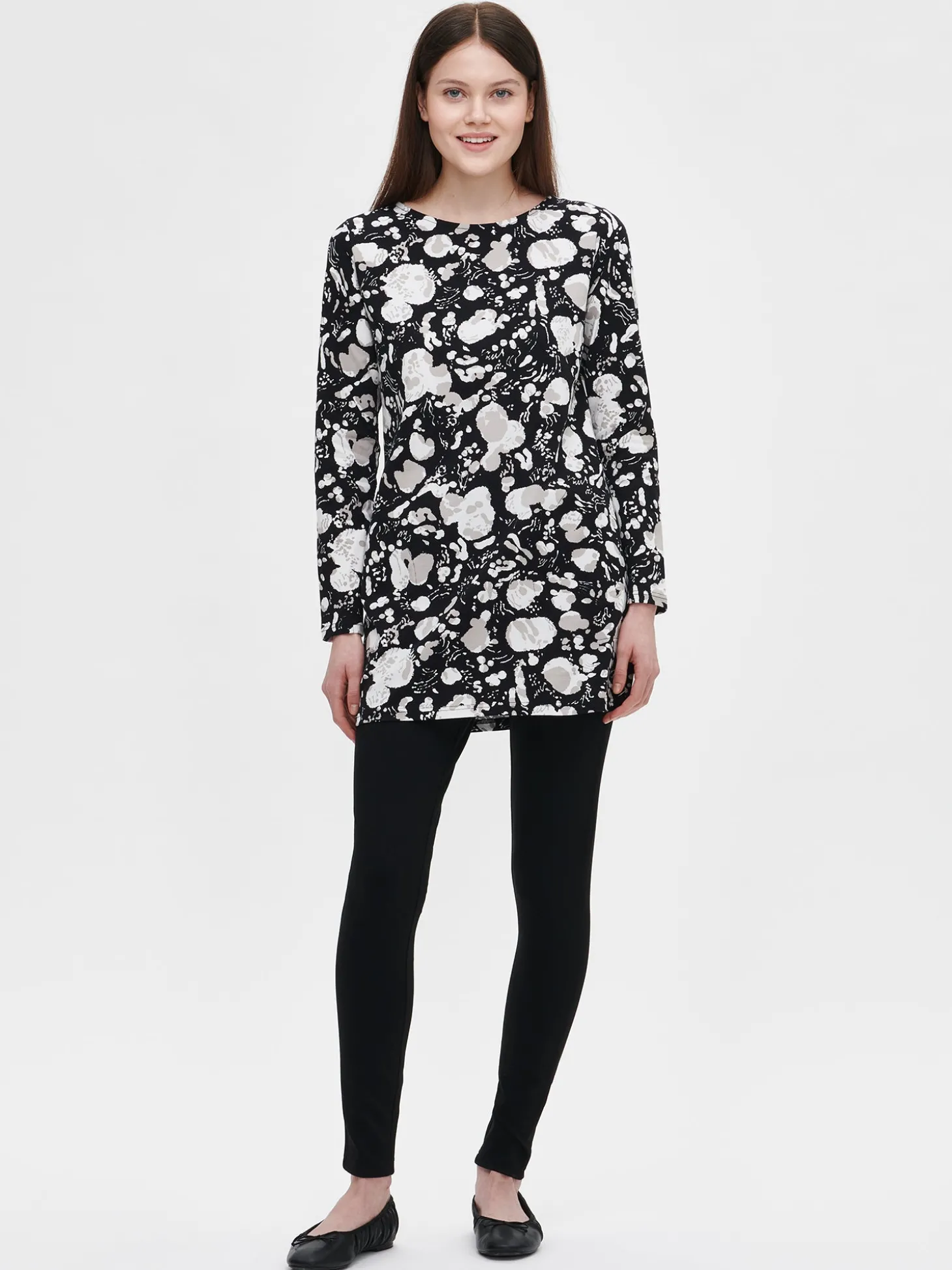 VENLA tunika - musta