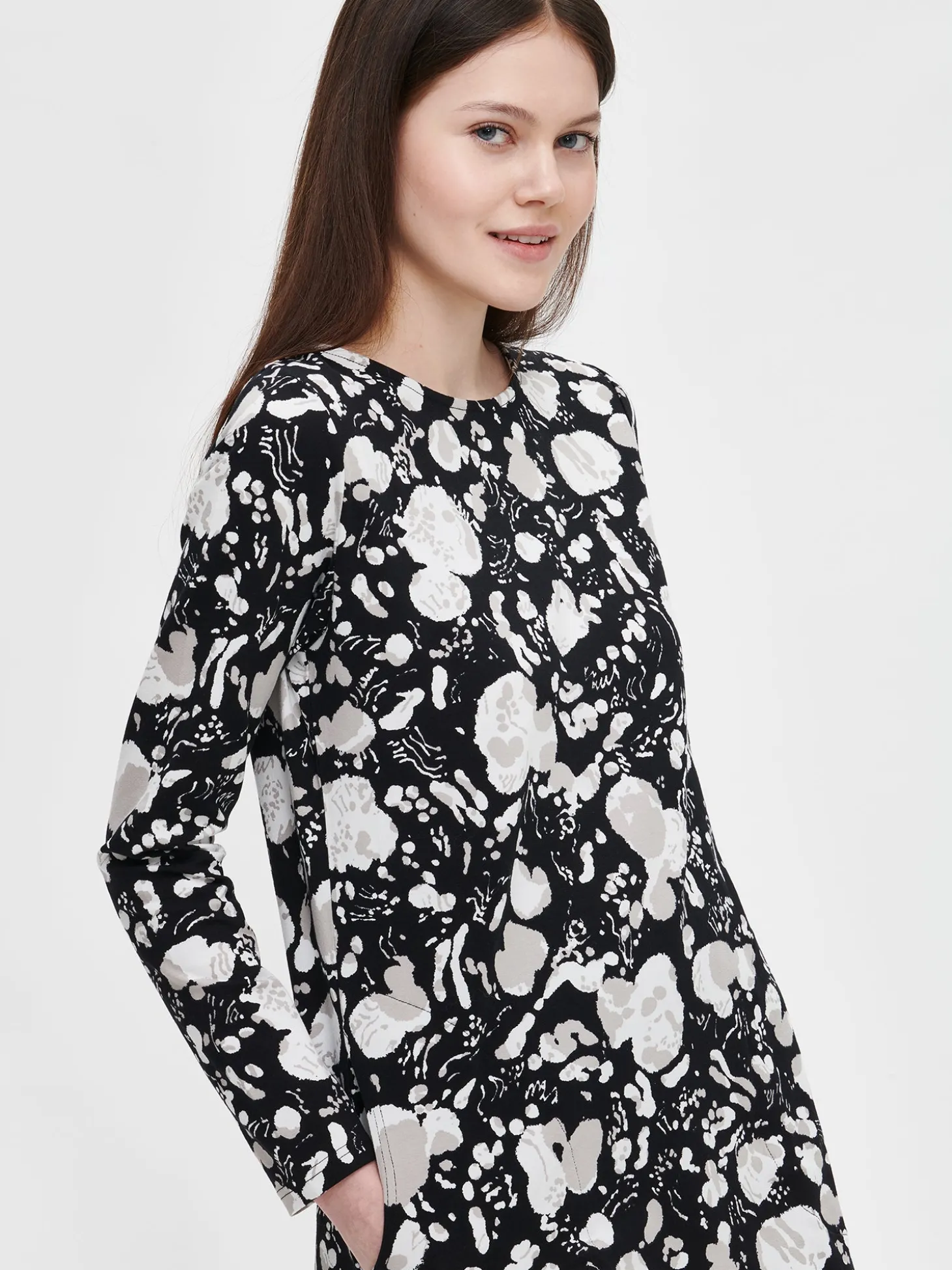 VENLA tunika - musta