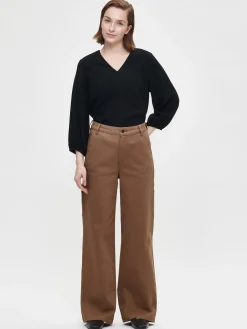 VERA housut - ruskea