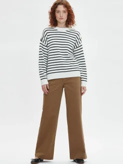 VERA housut - ruskea