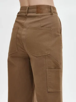 VERA housut - ruskea