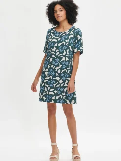 VERNA lyhyt kangasmekko -vihreä