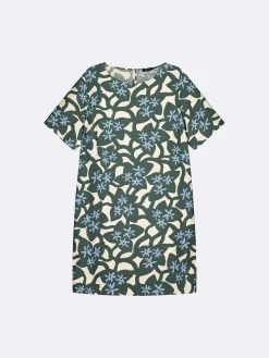 VERNA lyhyt kangasmekko -vihreä