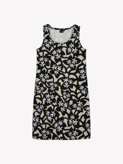 VERNA lyhyt trikoomekko - musta