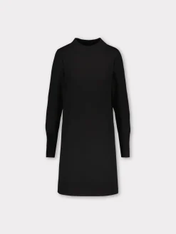 VILLIS lyhyt neulemekko - musta