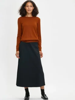 VILLIS neulepusero - ruskea