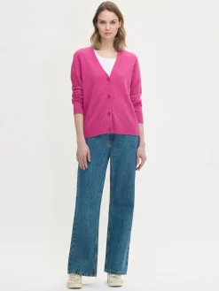 VILLIS neuletakki - pinkki