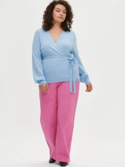 VILLIS neuletakki - vaaleansininen