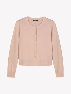 VILLIS neuletakki napeilla - vaaleanpunainen