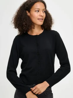 VILLIS neuletakki napeilla - musta