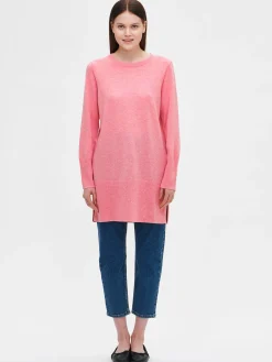 VILLIS neuletunika - vaaleanpunainen