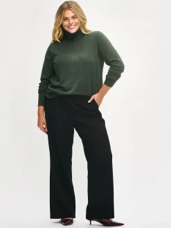 VILLIS pooloneule - tumma oliivinvihreä