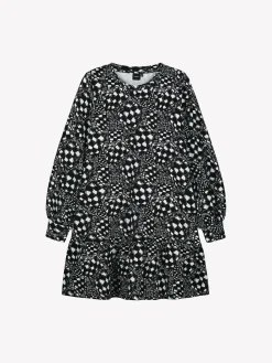 VIRKKUU mekko - mustavalkoinen