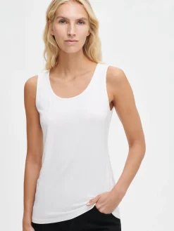 VISKOOSI BASIC toppi - valkoinen