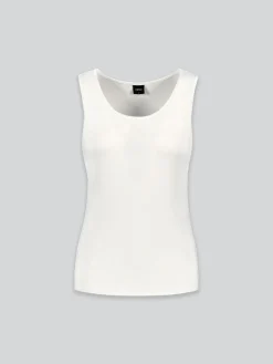 VISKOOSI BASIC toppi - valkoinen