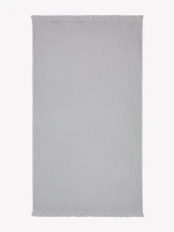 VOHVELI kylpypyyhe - vaaleanharmaa