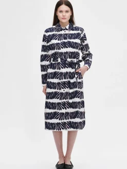 VUONO paitamekko - tummansininen