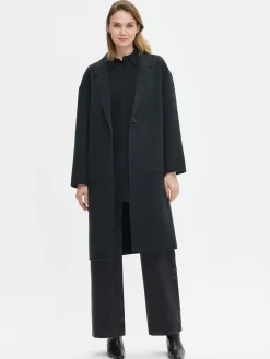 YLLE villakangastakki - tummanharmaa