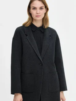 YLLE villakangastakki - tummanharmaa